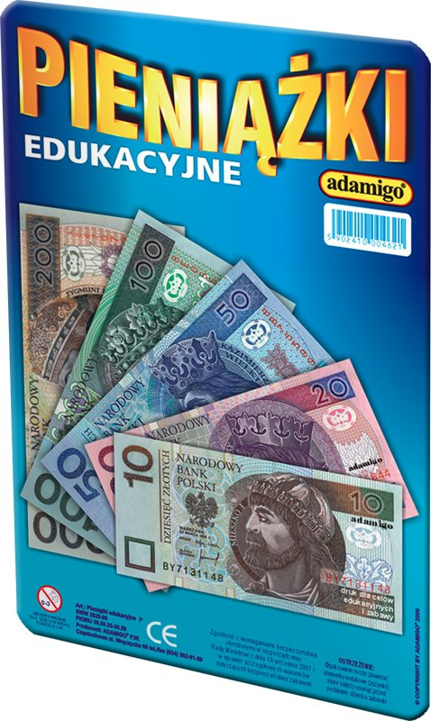 Adamigo - Pieniążki edukacyjne polskie