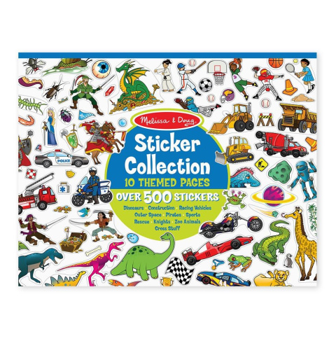 Melissa & Doug Naklejki dla chłopców 500szt