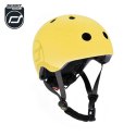 SCOOTANDRIDE Kask S-M dla dzieci 3+ | Lemon