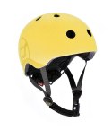 SCOOTANDRIDE Kask S-M dla dzieci 3+ | Lemon