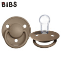 BIBS DE LUX DARK OAK 0-36m Smoczek uspokajający silikonowy