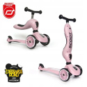 SCOOTANDRIDE Hulajnoga HighWayKick 2w1 - rose