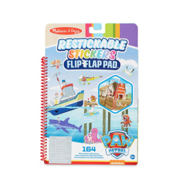 Melissa & Doug PSI PATROL Naklejki wielokrotnego użytku FLIP-FLAP MISJE W ZATOCE