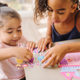 Melissa & Doug Naklejki wielokrotnego użytku wypukłe KSIĘŻNICZKI