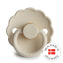 FRIGG Smoczek 6-18m Daisy Kauczuk Cream - Rozmiar 2