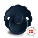 FRIGG Smoczek 6-18m Daisy Kauczuk Dark Navy - Rozmiar 2