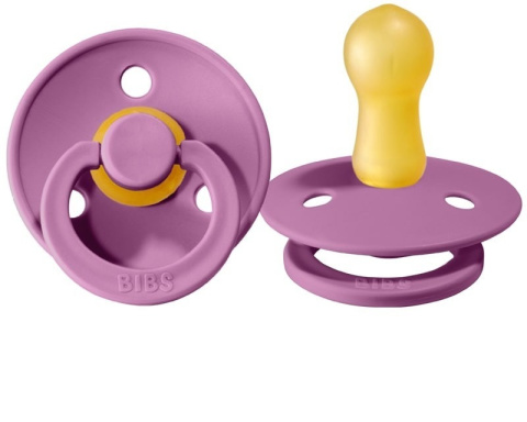 BIBS LAVENDER S Smoczek 0-6m Uspokajający kauczuk Hevea