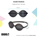 Ki ET LA Okulary 0-1 przeciwsłoneczne Diabola Reflex Blue