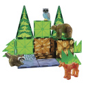 Magna-Tiles Klocki Magnetyczne Forest Animals 25 el.