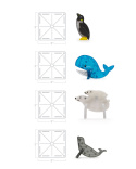 MAGNA-TILES Klocki Magnetyczne Arctic Animals 25 el.