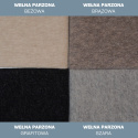 Zaffiro Wkładka do wózka 85 cm Wełna parzona + siatka AIR Grey