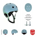 SCOOTANDRIDE Komplet Hulajnoga HighWayKick 2w1 + kask (XXS-S) | Steel