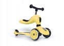 SCOOTANDRIDE Komplet Hulajnoga HighWayKick 2w1 + kask (XXS-S) - Lemon