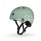 SCOOTANDRIDE Kask dla dzieci 1-5 lat XXS-S | Green lines