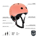 SCOOTANDRIDE Komplet Highwaykick 3 LED Hulajnoga + kask (S-M) | Peach