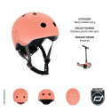 SCOOTANDRIDE Komplet Highwaykick 3 LED Hulajnoga + kask (S-M) | Peach