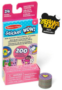 Melissa & Doug MINI Książeczka STICKER WOW z naklejkami zapasowami 200szt Ulubieńcy