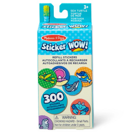 Melissa & Doug Zestaw naklejek uzupełniających do stempli Sticker Wow Żółw 50695