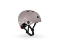 SCOOTANDRIDE Kask XXS-S dla dzieci 1-5 lat | Brown Lines