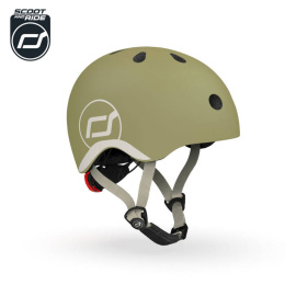 SCOOTANDRIDE Kask XXS-S dla dzieci 1-5 lat | Olive