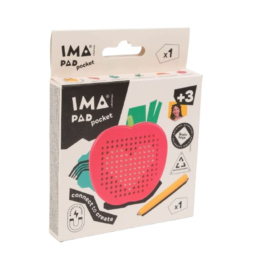 Imanix tablica magnetyczna POCKET RED APPLE 350403