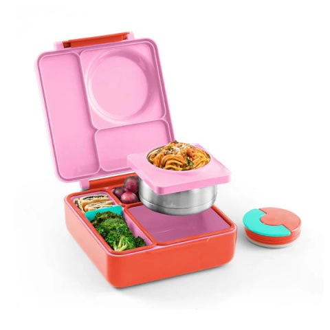 OMIE Omiebox lunchbox z termosem | Pink Berry