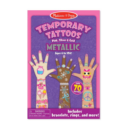 Melissa & Doug Zestaw tatuaży metalicznych 70szt